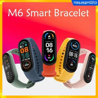 [24 hour ship] M6 Smart watch Versão global do relógio inteligente com monitoramento de ECG Bluetooth [reach]