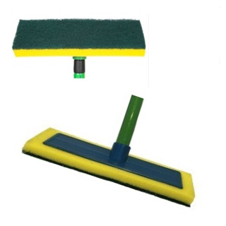 Limpa Azulejo, Esfregão Mop Abrasivo Para Limpeza Pesada - Sem Cabo (5)