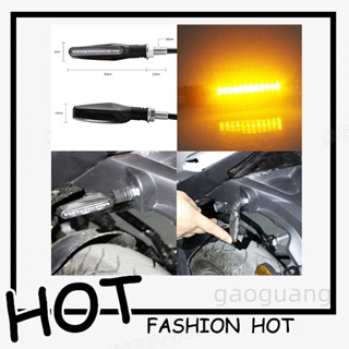 (hotsale) Universal Motocicleta Indicadora De Giro LED Lâmpada Âmbar (1)