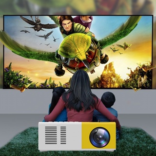 YG300 Projetor de Vídeo / Sistema de Home Theater com LED Interface Controle Remoto HOINCO (3)