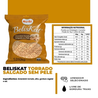 Amendoim Torrado Salgado Sem Pele Com Sal 1kg Beliskat (4)