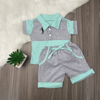 Roupa para bebê Conjunto para menino Camiseta e Short (9)