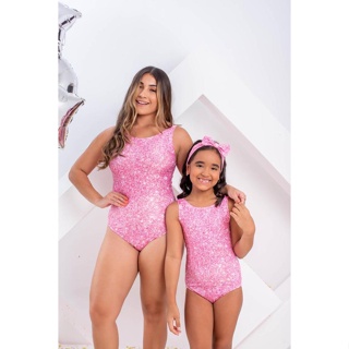 Kit de Suplex Mae e filha SLIM/PLUS roupa combinado mãe com filha menina NATAL ANO FESTA (3)