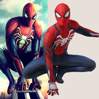 Longe De Casa Do Homem Aranha Traje Cosplay Peter Parker Zentai Suit Superhero Bodysuit Macacão Traje De Halloween (4)