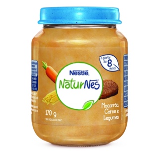 Papinha Nestlé Naturnes Macarrão, Carne e Legumes 170g (1)