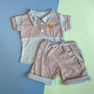 Roupa para bebê Conjunto para menino Camiseta e Short (5)