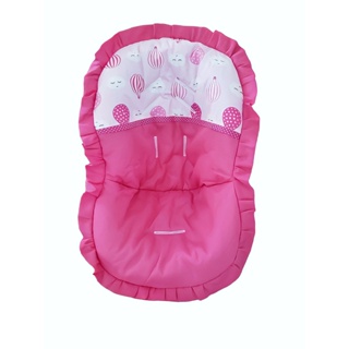 Capa Para Bebê Conforto Acolchoada Universal + Cinto Protetor 100% Algodão Menino Menina (2)