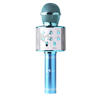 Microfone Karaokê Bluetooth Efeito Voz Modo Gravação Selfie (6)
