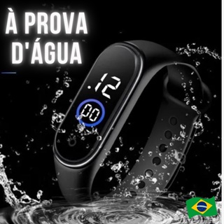 Relogio Smart Watch Led Pulseira Digital Silicone Prova D'água Resistente (1)